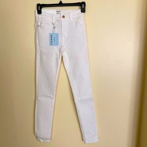 NWT Frame Denim Le High Skinny Jeans